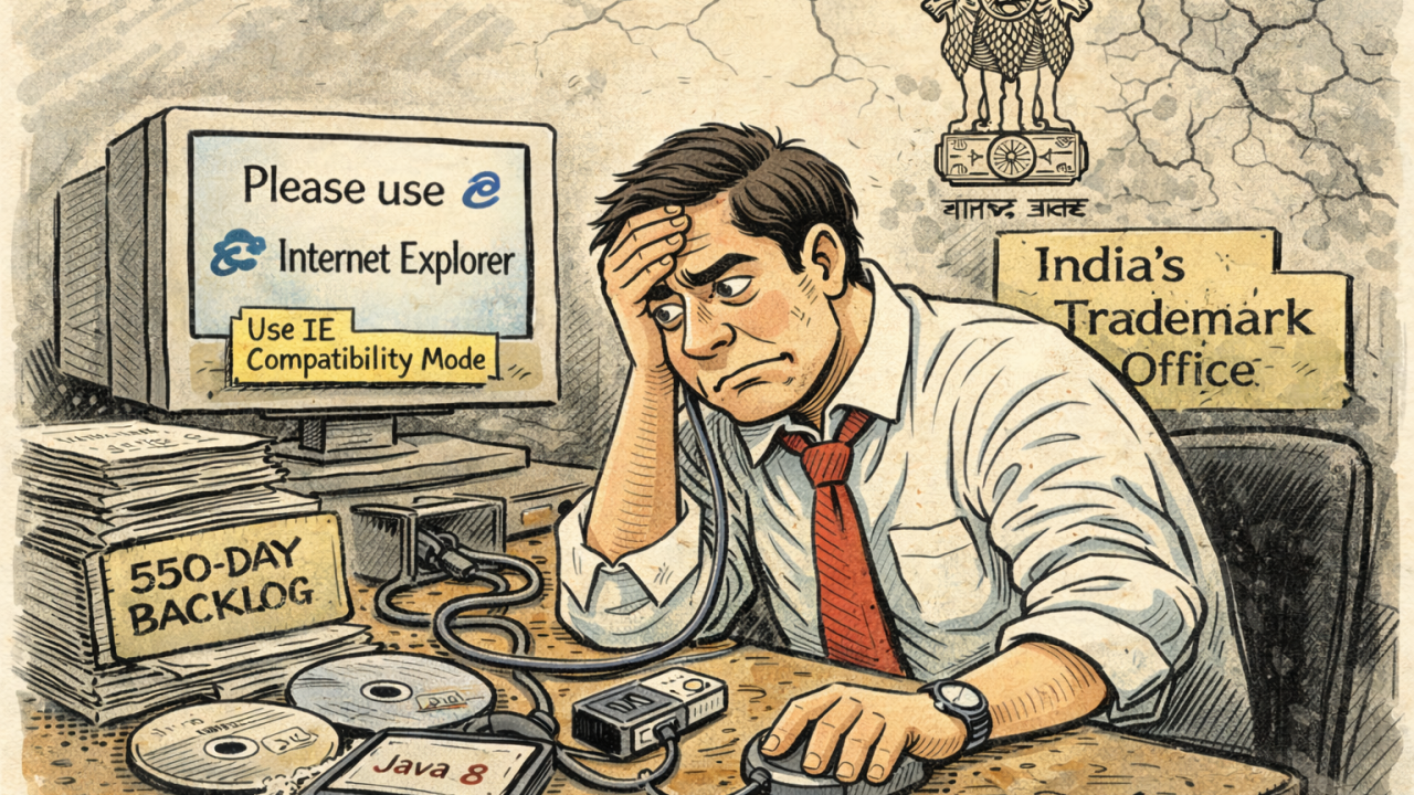 A Digital Disgrace: India's Trademark E-Filing Portal in 2026